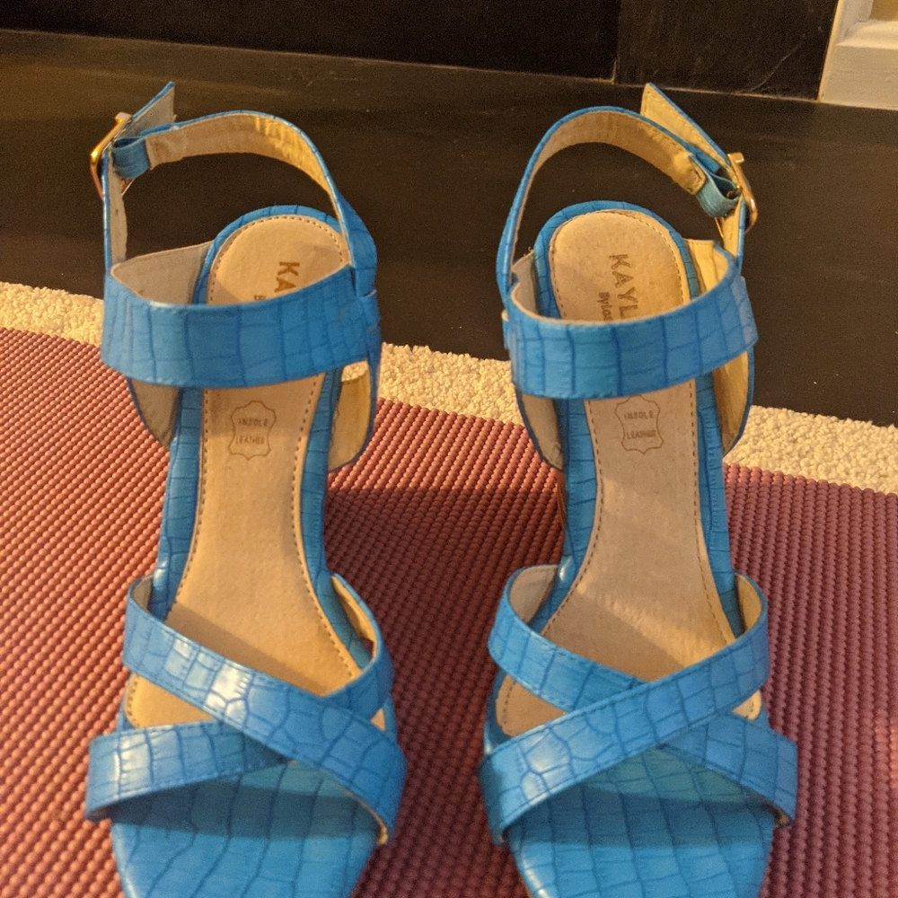 Kayleen by Los Angeles EVINA-2 Simple Ankle Strap